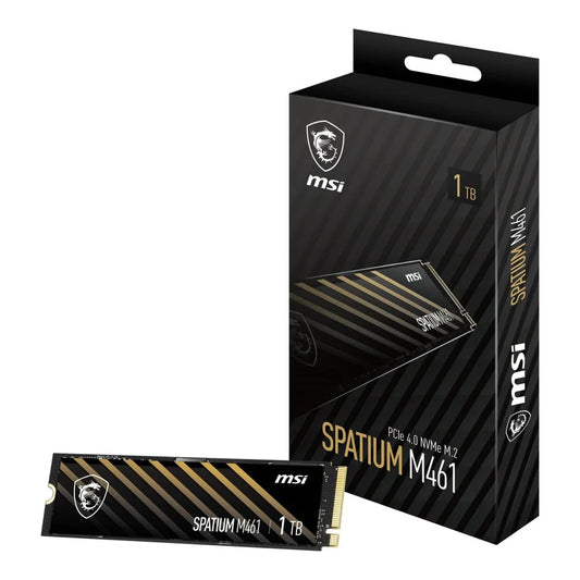 MSI SPATIUM M461 1TB M.2 2280 PCIe 4.0 x4 NVMe Solid State Drive