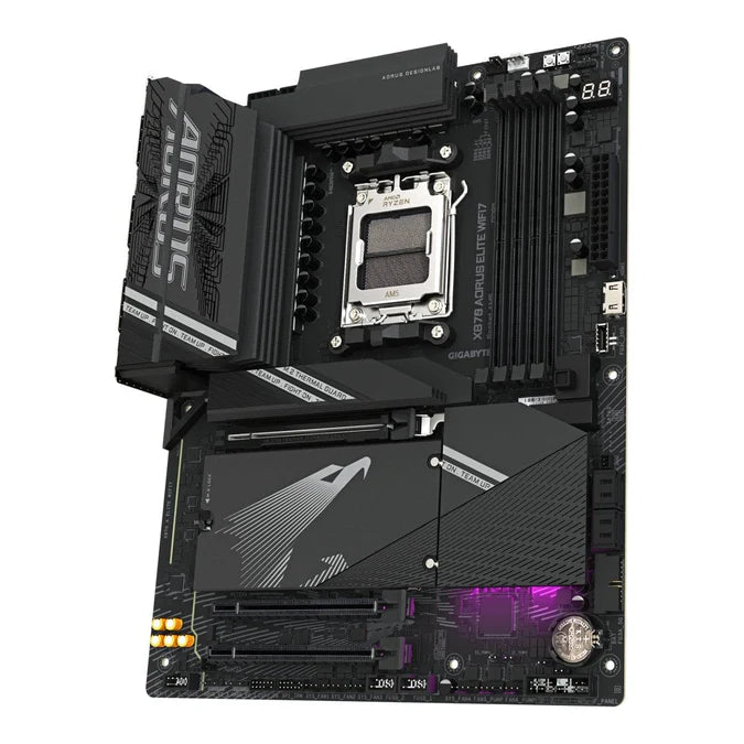 Gigabyte X870 AORUS ELITE WIFI 7 AMD X870 Ryzen Socket AM5 ATX Desktop Motherboard